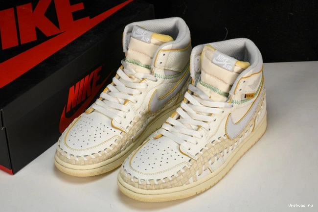 FD2565-100 OG High 1 "Woven" Air  Union x Jordan   0813